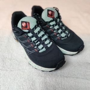 Merrell Womens Moab Flight Navy Hiking Shoes Size 8 (J066816)